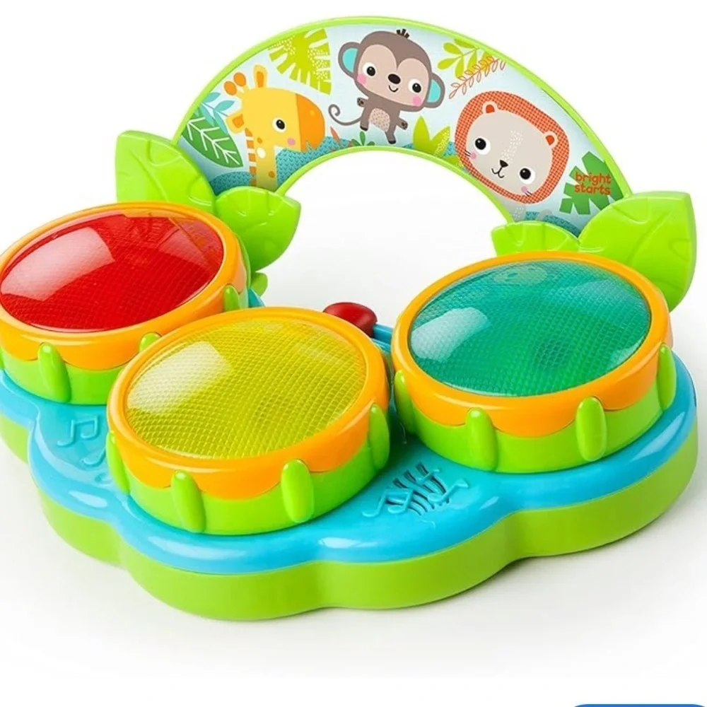 Bright starts musical Colorful safari beats Animal-Themed musical toy